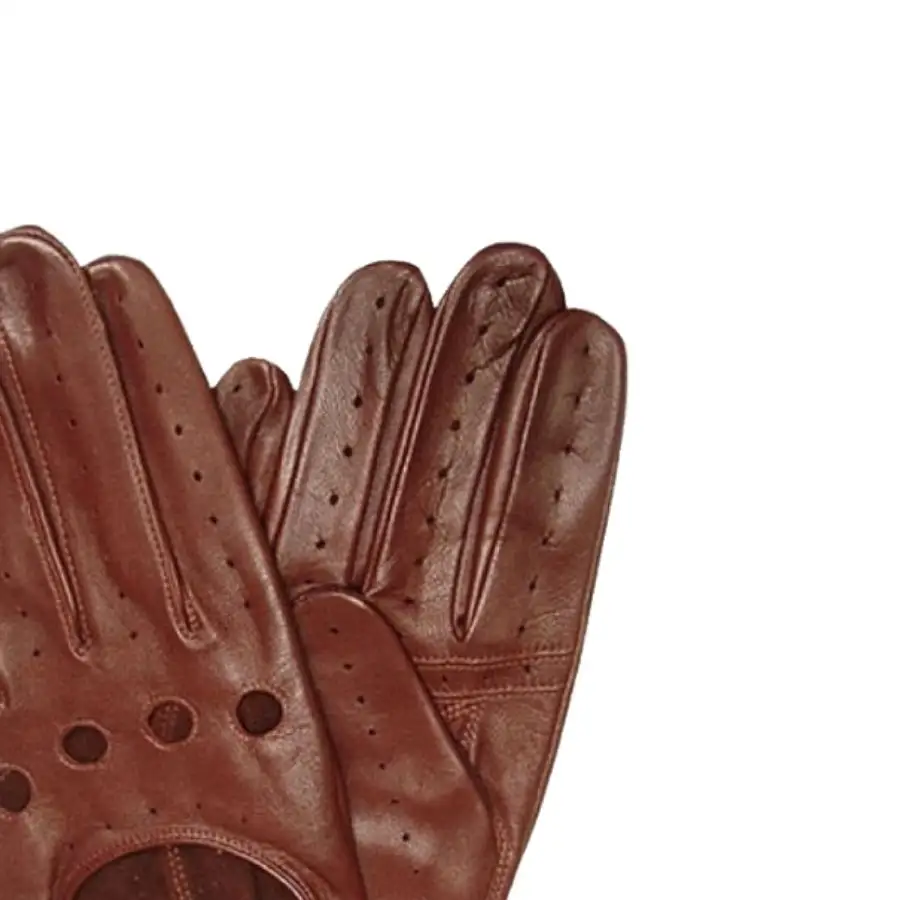 Factory Wholesale Good Quality Unlined Leather Mens Car Driving Gloves for men women