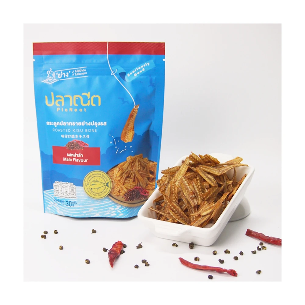 Хорошая цена жареная кость Kisu высшего качества с острым вкусом Mala-закуска из тайской