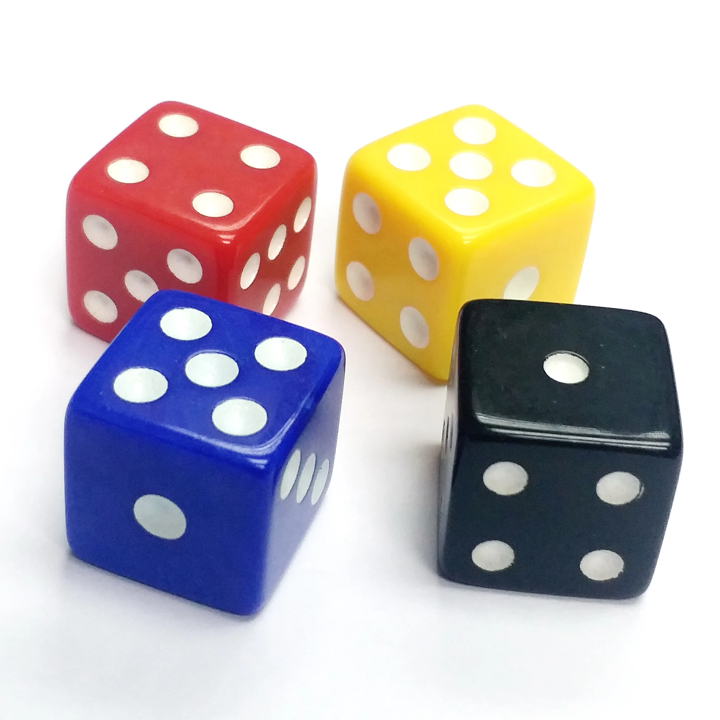 Acrylic Bulk Games wholesale Polyhedral dot Dice dices