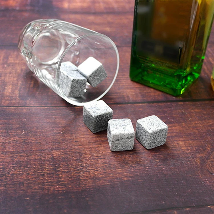 Whiskey Soapstone Cooler Wine Ice Stone Ice Cubes Rocks