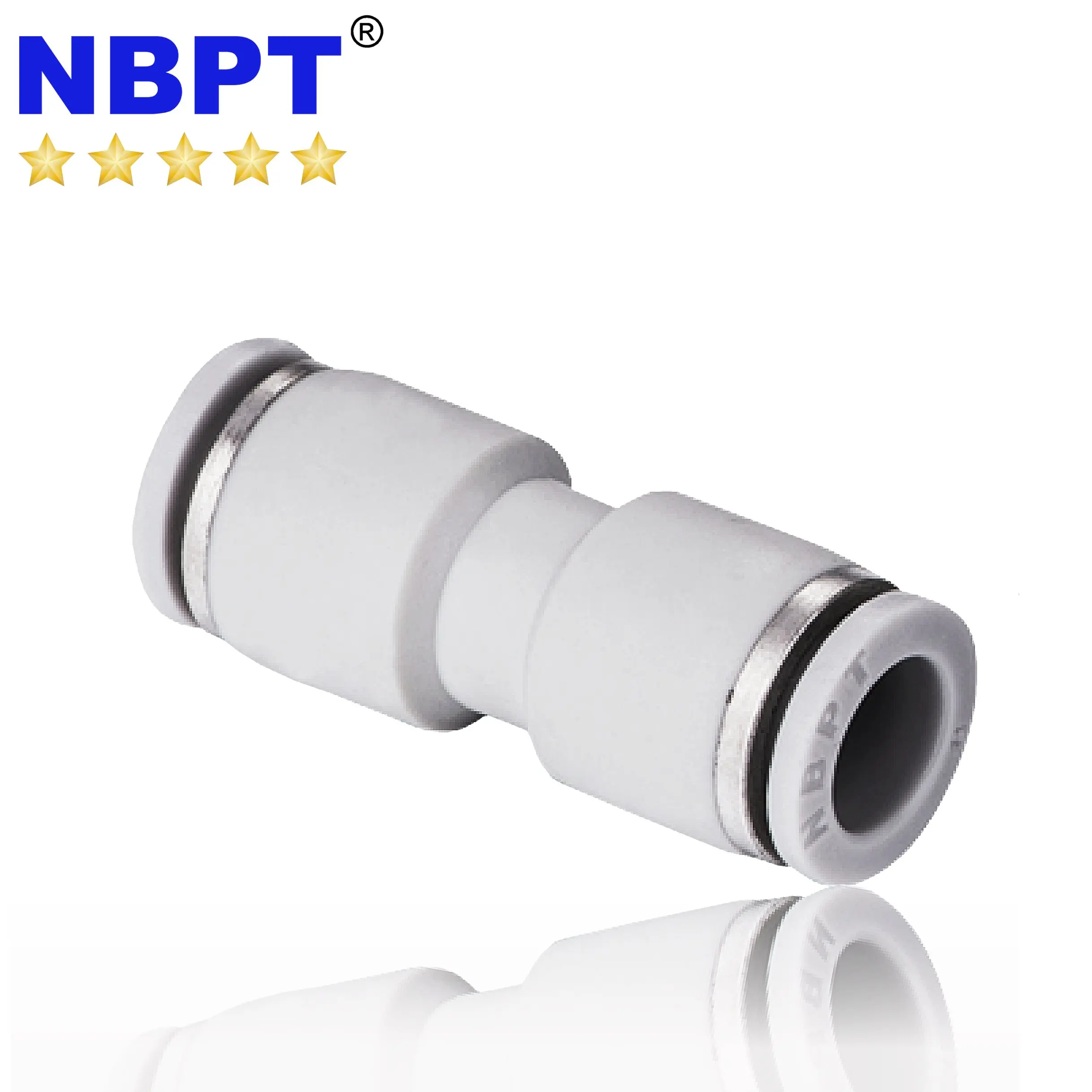 Одним касанием вставьте для подключения полиуретанового пластика, пневматический полиуретановый трубчатый фитинг, равный прямой Соединительный Быстрый фитинг от NBPT