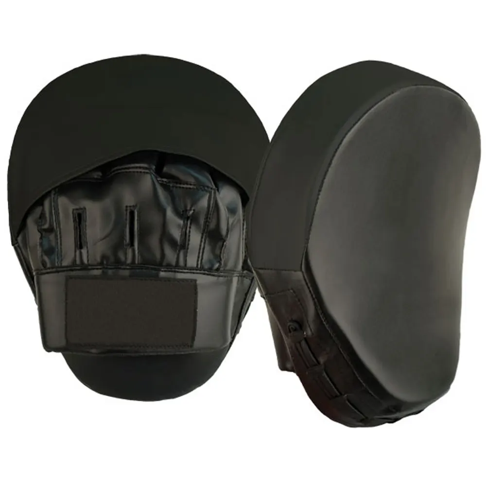 High Quality Kick Punch Martial Muay Thai Boxing Training Shield Kick Boxing Pads Leather Kick Boxing Focus Pad Hit Shield