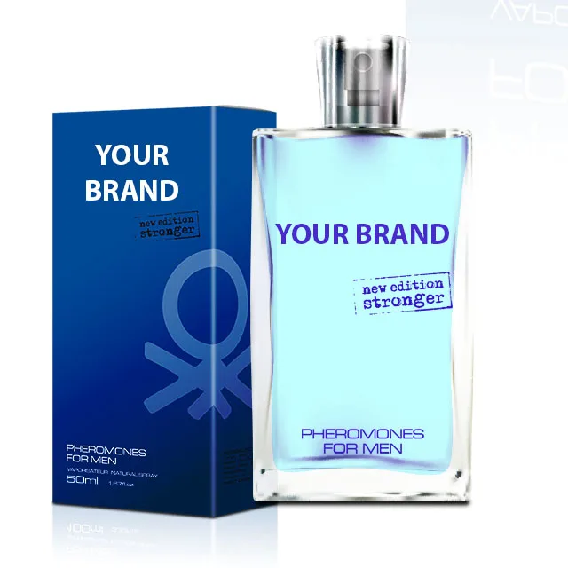 YOUR BRAND 50ml Perfume with Pheromone for Men UE OEM Manufacturer Private Label Pheromone  Factory Formulation Pheromones