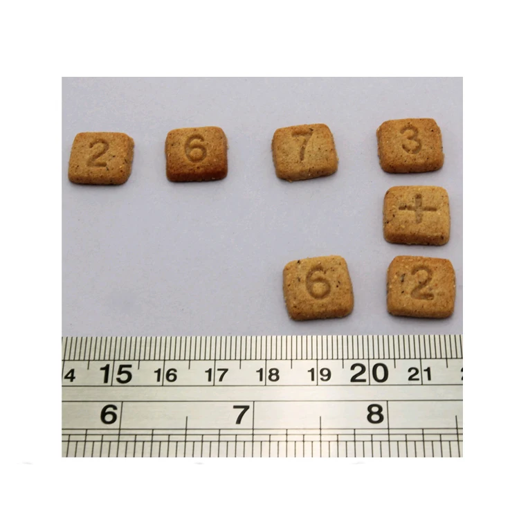 
Crispy Texture Good Quality Wholesale Sweet Kids Numbers Biscuits and Cookies 