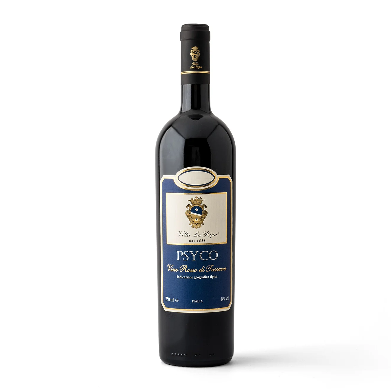 Premium quality Italian supertuscan red wine PSYCO I.G.T. 0.75lt