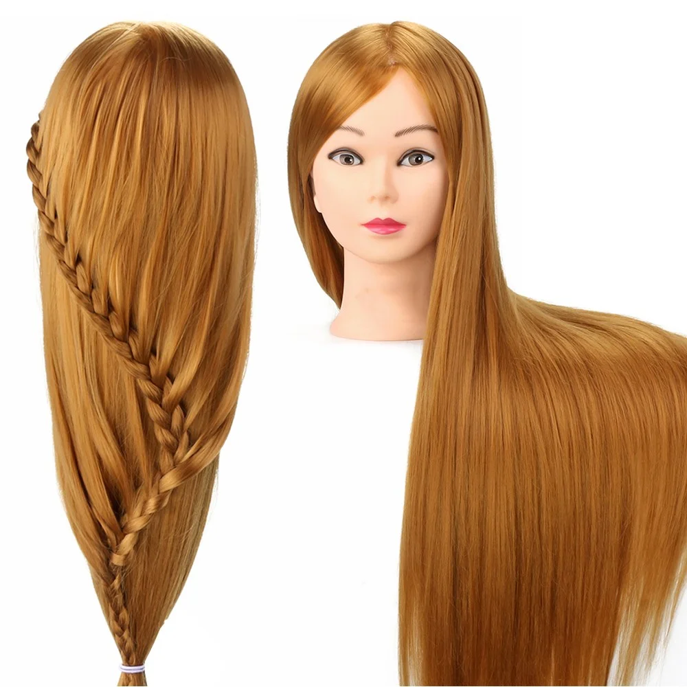 Professional hairdressing dummy hair mannequins heads training head with hair