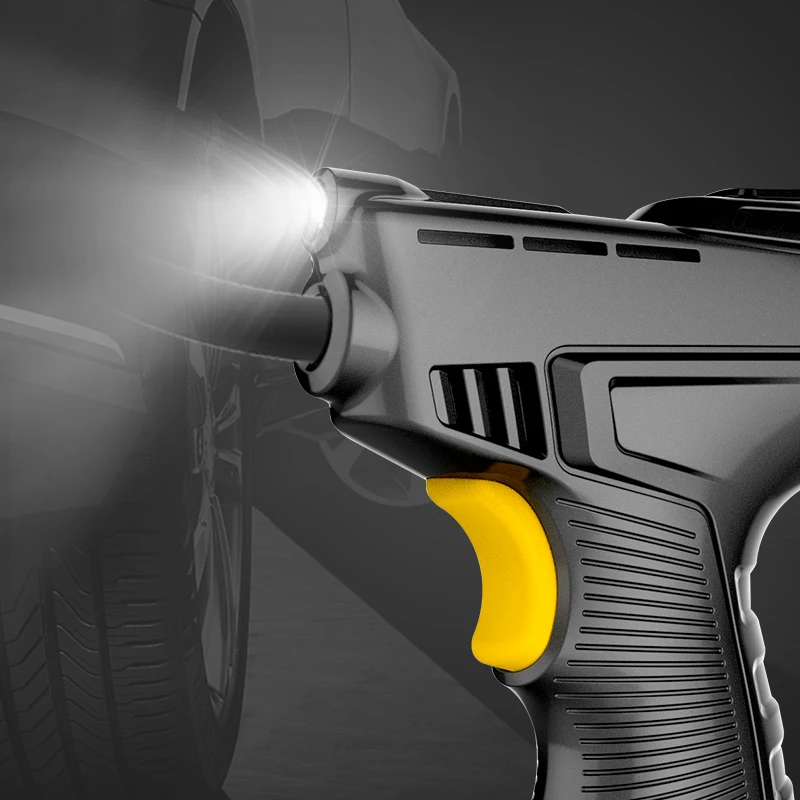 New Products Intelligent Portable Hand Held Tire Pump Digital Car Tire Inflator