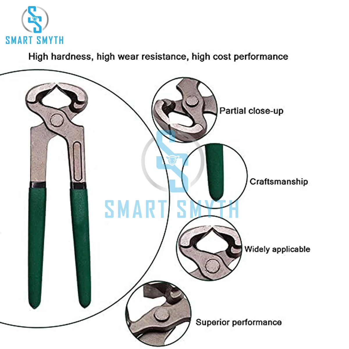 Horses Hoof Trimmers Tools Rasp Hoof Cutter Set Suitable for Hoof Trimming for Animals Veterinary Instruments