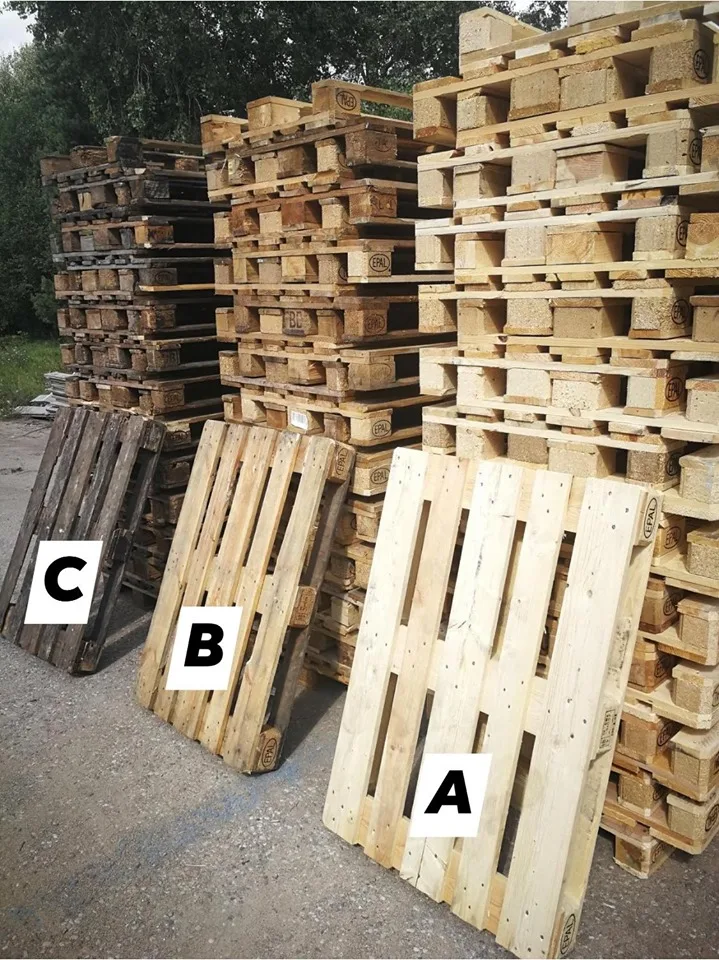 Quality European  Wood Euro pallet EPAL new/used 1200 x 800 x 145 mm for sale made in Ukraine