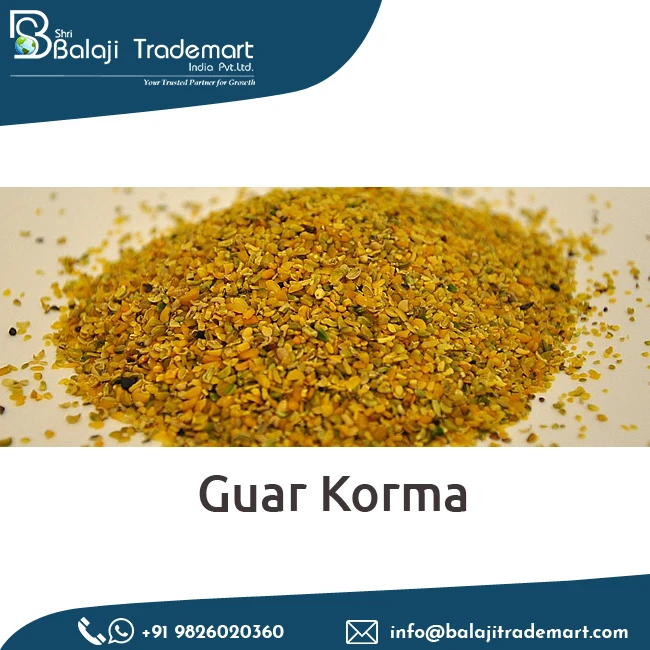 Demanded High Nutritional Value Guar Meal Korma Feed