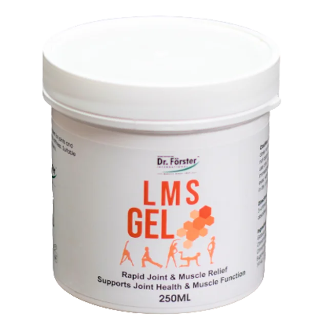 Effective Dr. Forster LMS Gel Muscle Relief Cream Gel for Rapid Relief Joint & Muscle Pain and Aches Malaysia Local Product