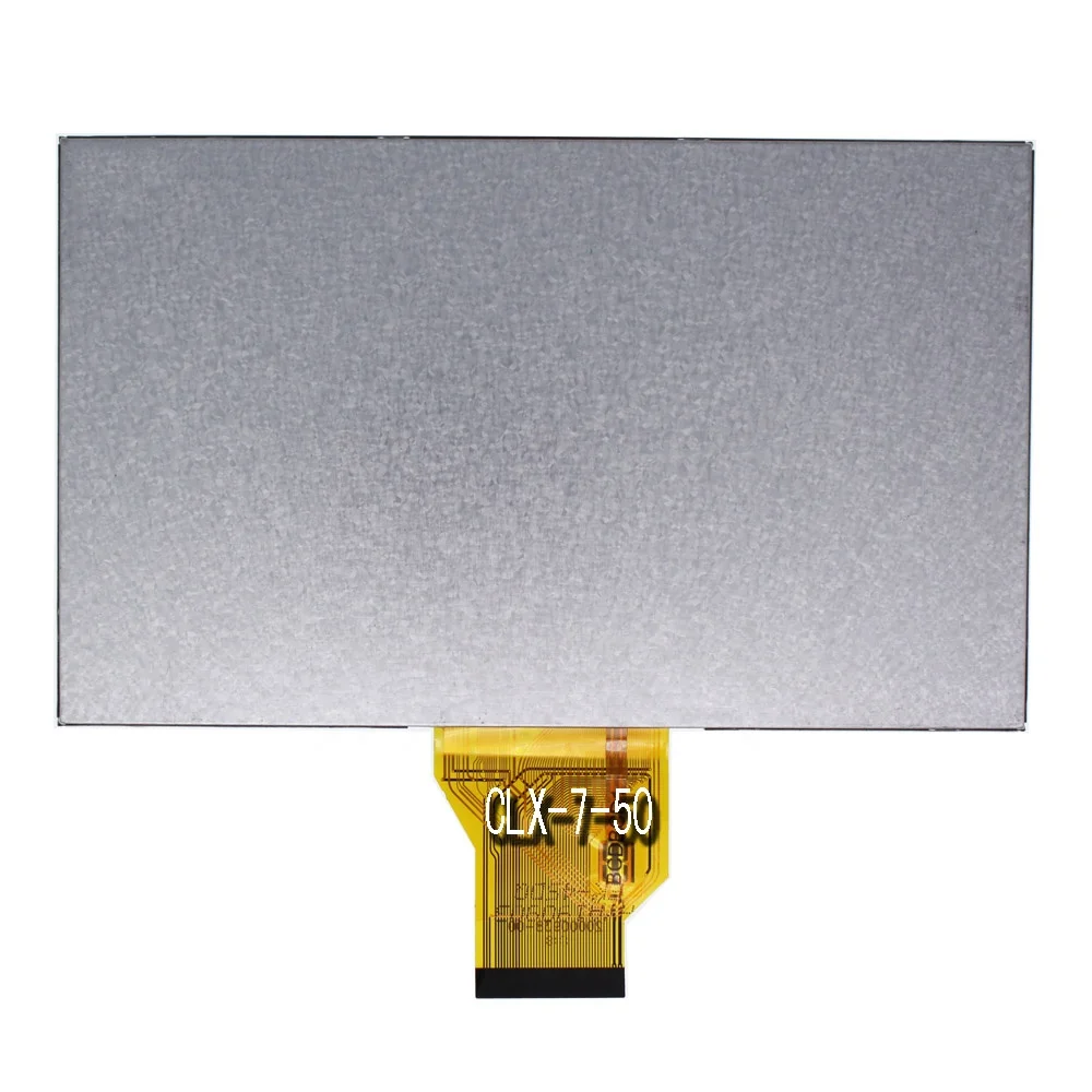 7 дюймов TFT цветная (RGB) 50PIN 800X480 ЖК-дисплей экран для