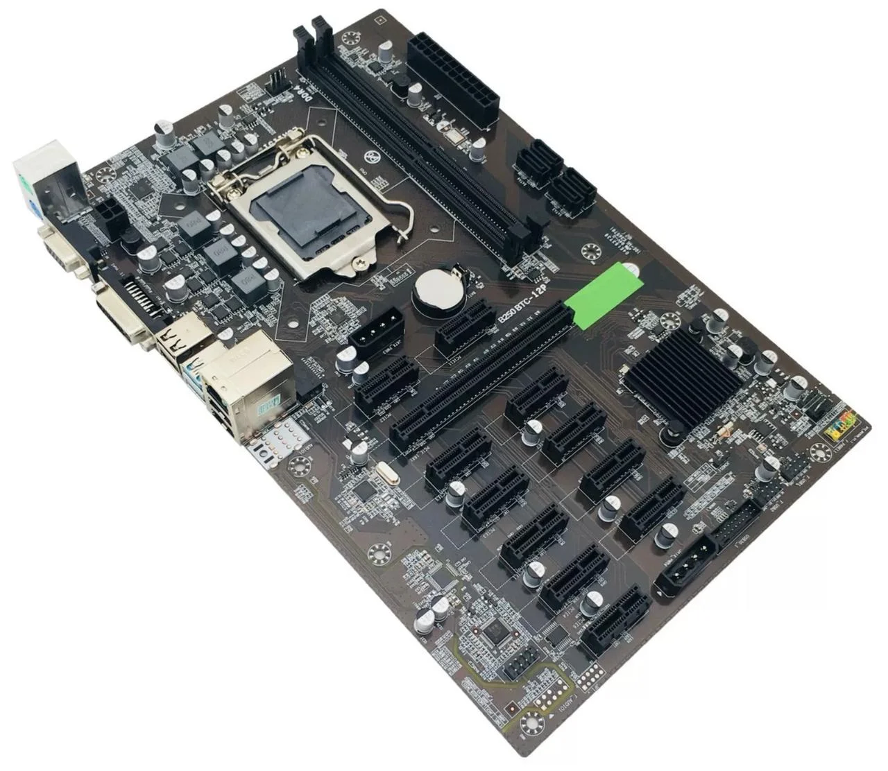 B250 12GPU материнская плата Expert 12 PCI Intel чипсет DDR4 RAM