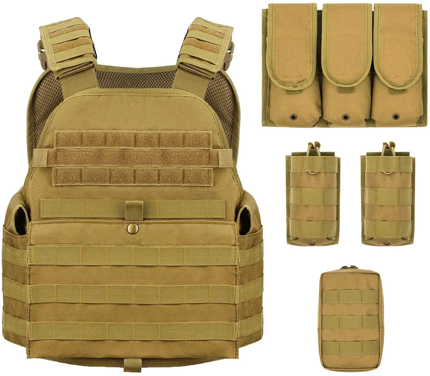 Пейнтбол жилеты боевой игрового использования цвета хаки нейлон Сделано военные защитные аксессуар для поддержания на заказ 10 штук