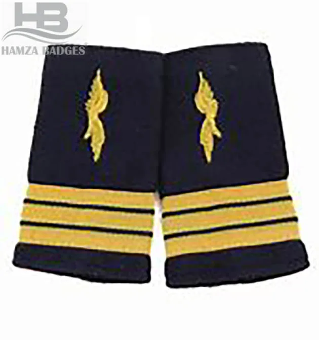 uniform shoulder epaulette Custom Military Epaulets Pilot Epaulettes and Badge Formal Army Epaulette Security Police Uniform