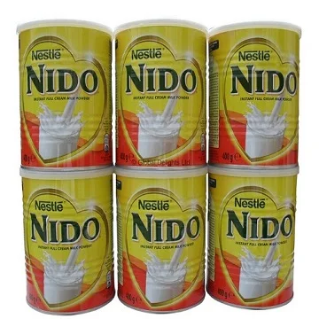 Сыпучий молочный порошок Nestle Nido, 24x400 г