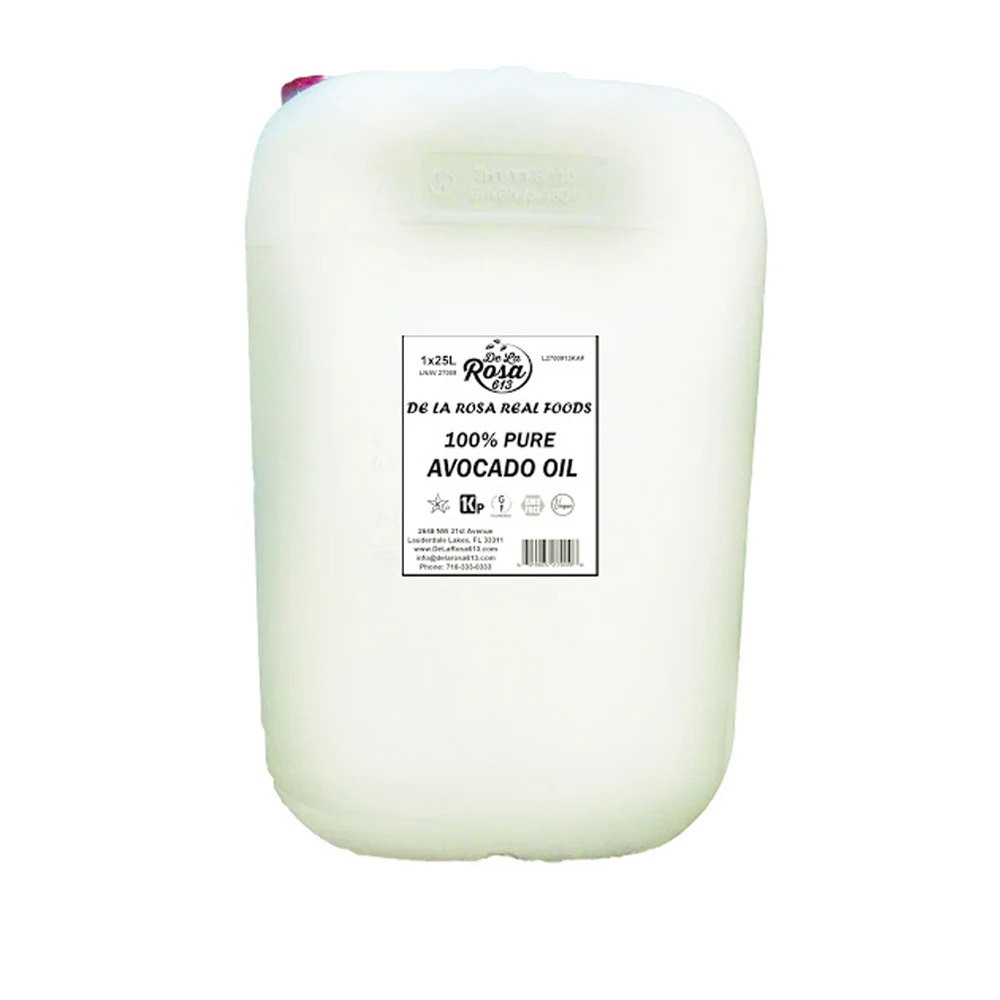 
Высокое качество 100% чистый Кошерный парик масло авокадо (25 литров) из дома De La Rosa. 