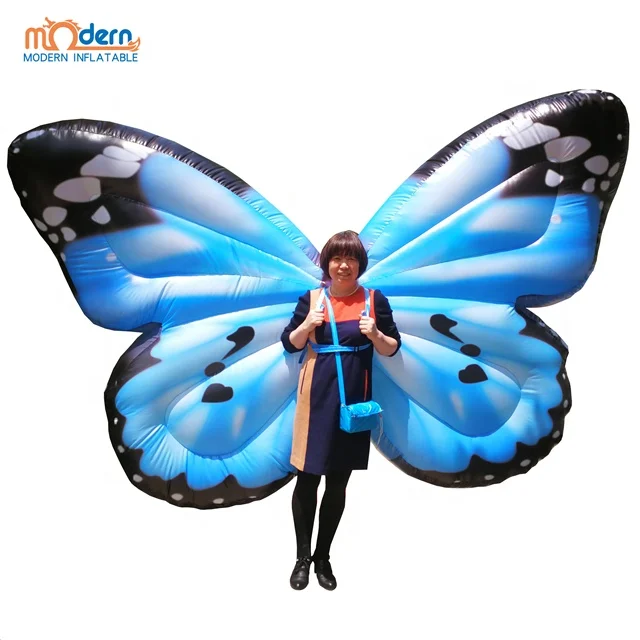 carnival fairy costume inflatable costume wings stage display props disco butterfly costume
