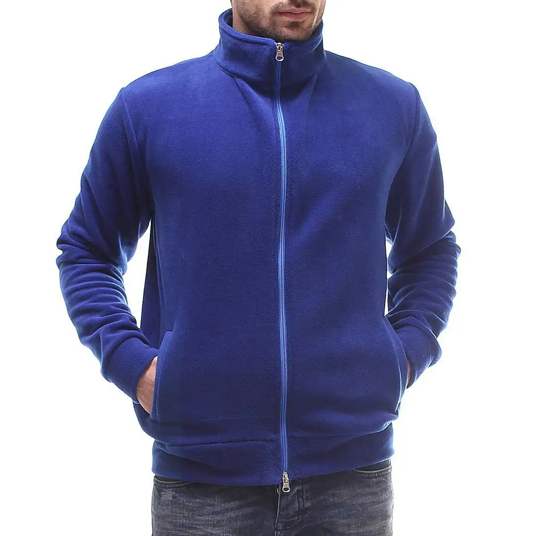 Customizable Full Zip Soft Shell Polar Fleece Jacket For Man - OEM Service- Made in Turkey Manufacturer