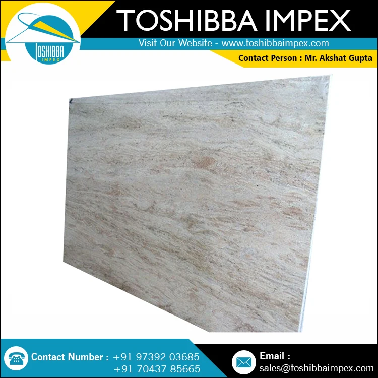 Ivory Beige Gold Granite All Natural Polished Slabs and Tiles All Natural Stone TOSHIBBA IMPEX