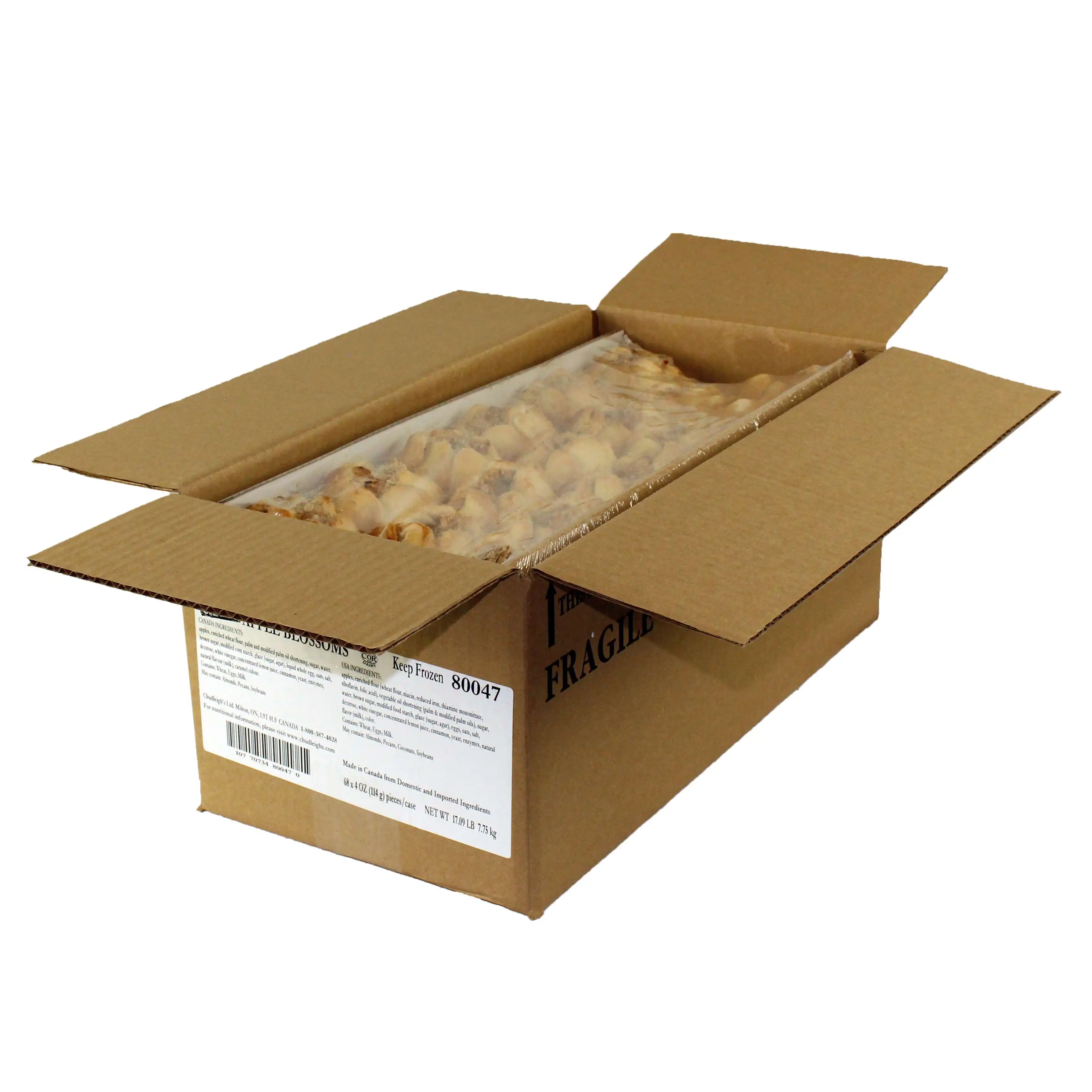 Яблочный пирог, отдельная часть, 4 унции, 68 штук в коробке