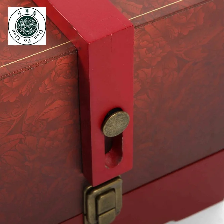 Custom wood presentation box custom made large decorative mdf gift boxes with handle