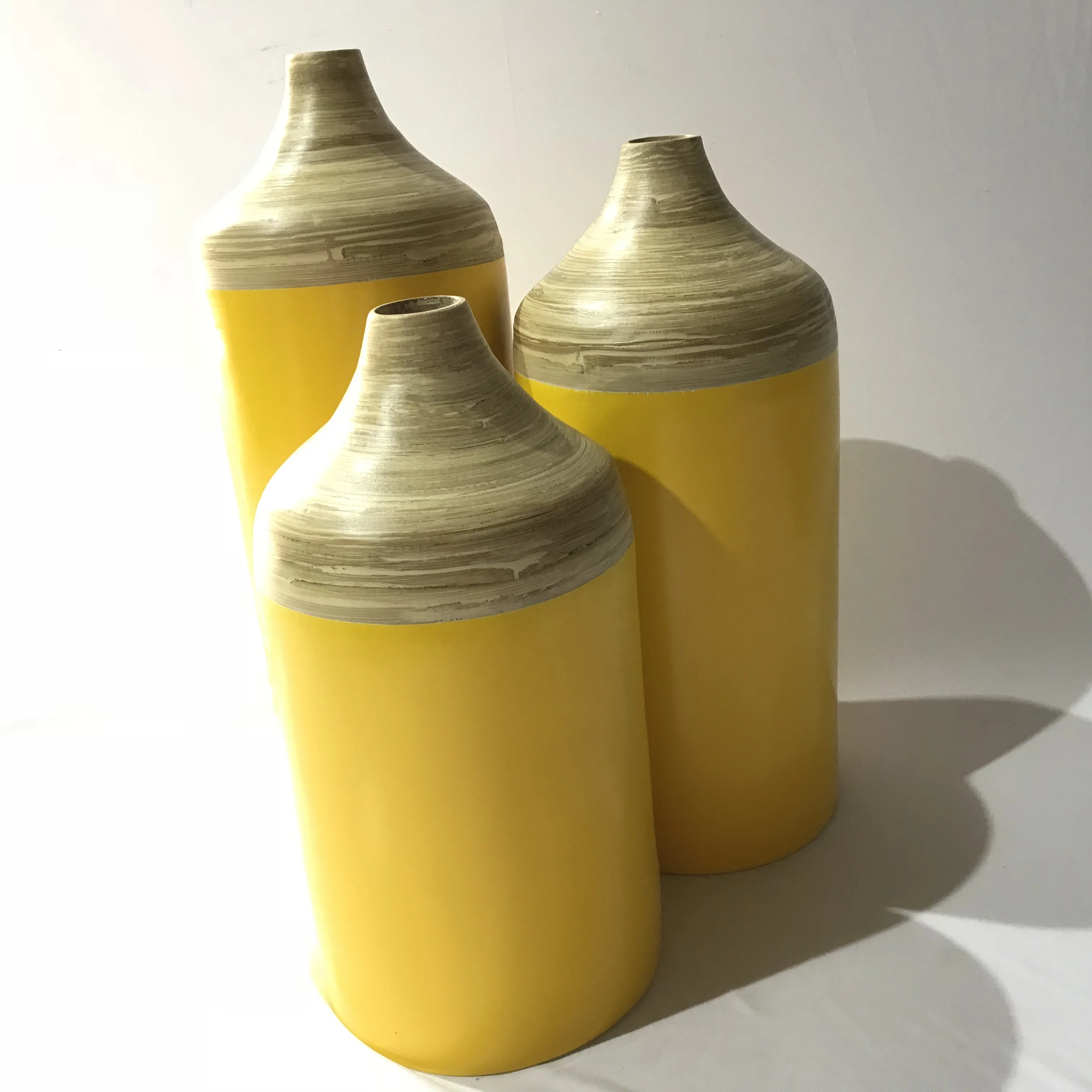  Best selling high quality bamboo decor vase handmade from Viet