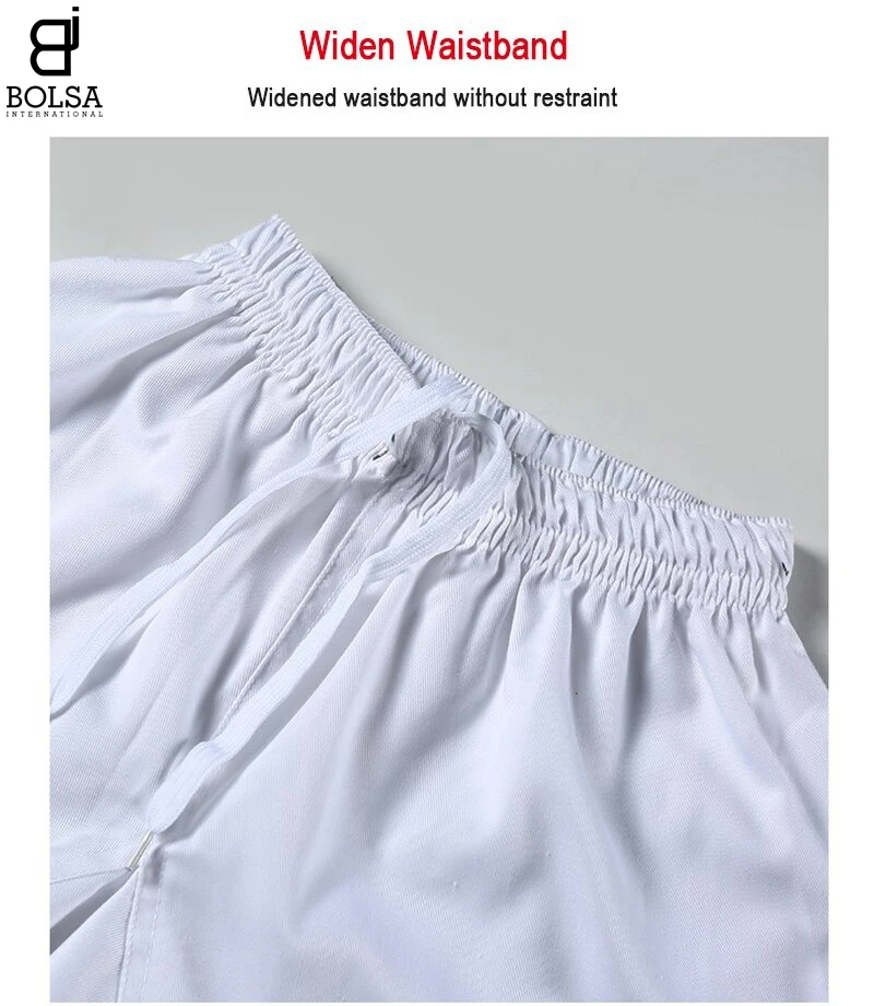 
Taekwondo Basic Uniform V-Neck MMA Martial Arts Karate Jujitsu Gym School Academy Match Training Uniforms 