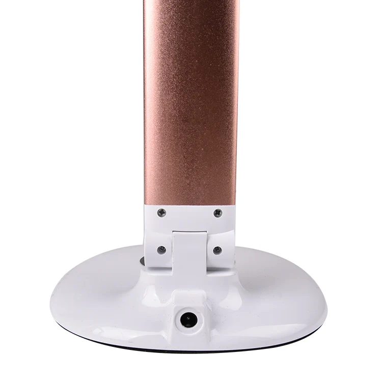 
Indoor Office Dimmable Lighting Rose Gold Folding Desk Lamp LED Table Lights 