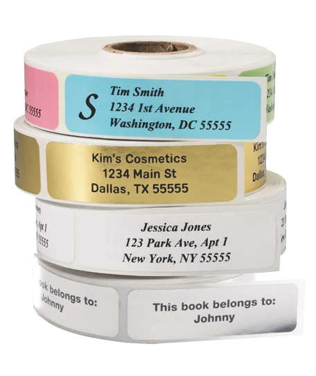 Wholesale Custom Printed Office Envelope Address Sticker Label/Return Address Label with Company Logo