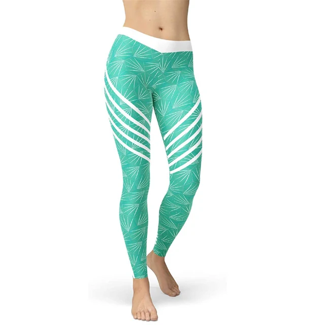 Customize Gym Legging Lifting High Waist Leggings Running Wear sublimated printed yoga gym leggings