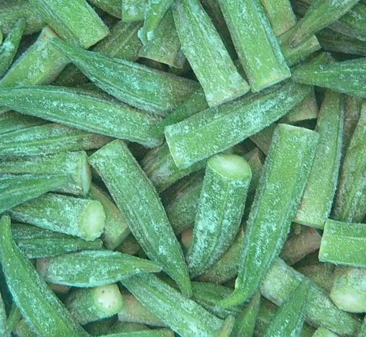 frozen okra