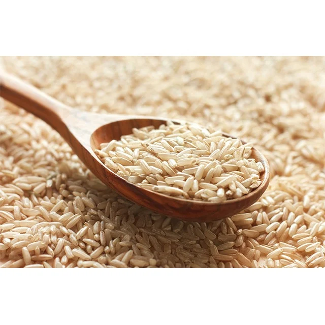 Thai Brown Jasmine Rice Brown Hom Mali Rice  2lbs Nutrients Fiber Vitamins Minerals long Grain Fresh Oganic Ready to ship