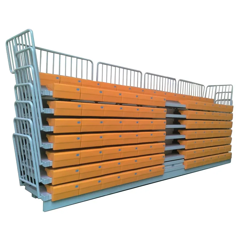 JY-750 CE retractable gym bleachers telescopic seating bleacher folding grandstand retractable gym bleachers