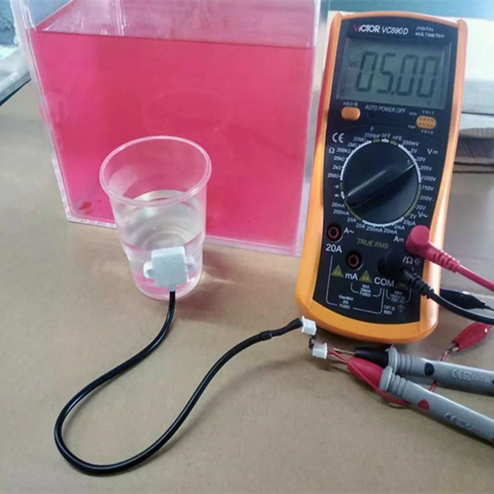 Taidacent Water Tank Fish Tank Water Leak Detector Liquid Level Gauge Detection Alarm Switch DIY Electronic Water Level Sensor