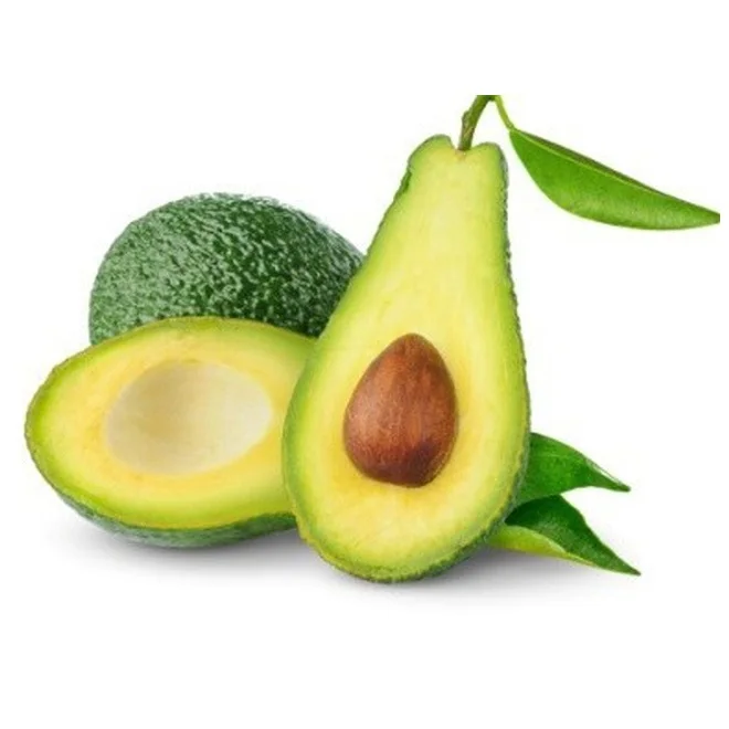 
whole avocado, cut in half, cut into pieces 