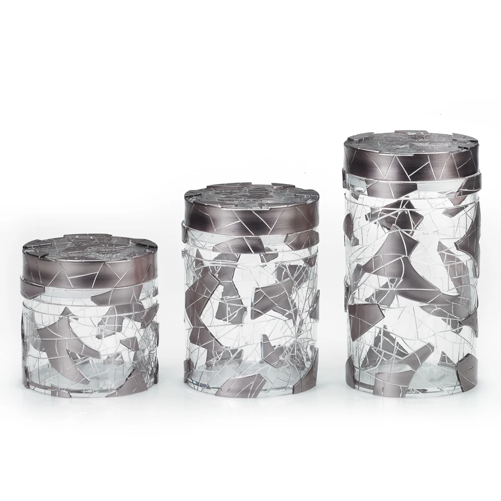 HNA Taiwan Made Modern Color Plastic Canister Sets for Kitchen Counter Sugar Coffee