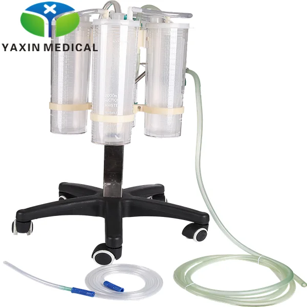 2000ml Disposable medical device suction canister liner bag suction system