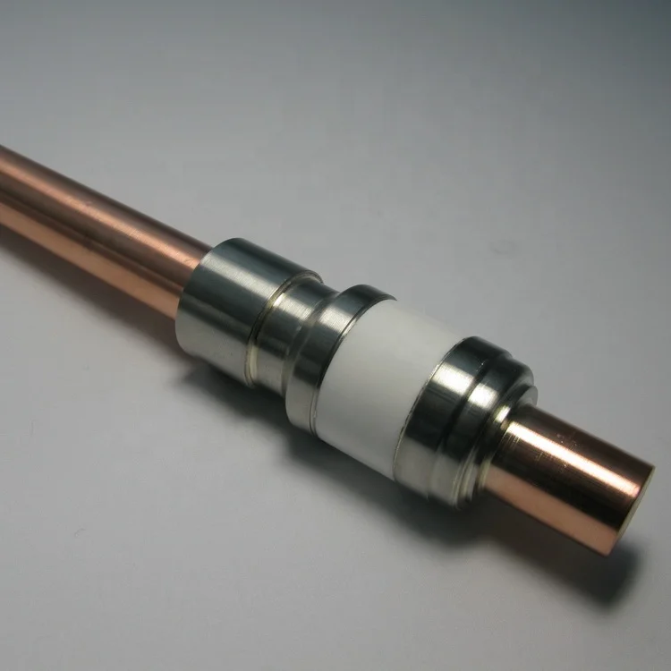 Custom Industrial Ceramic to Metal Brazed Feedthrough  with Good Insulation and Tight Sealing