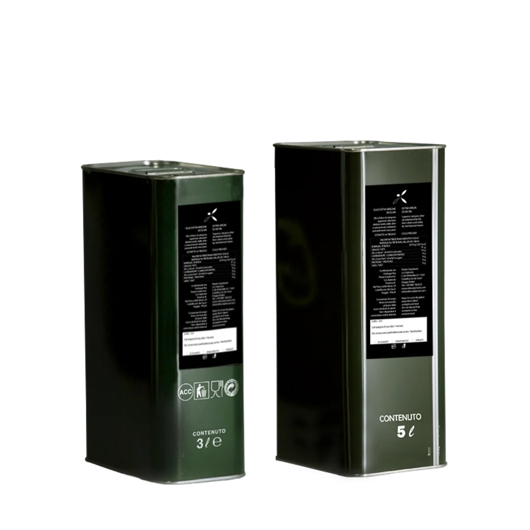 
 Высококачественное итальянское Экстра натуральное оливковое масло 3 л 5 л банка для экспорта  