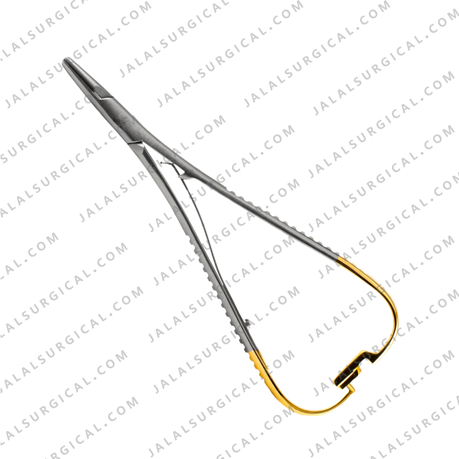Mathieu Needle Holder TC gold dental surgical instrument