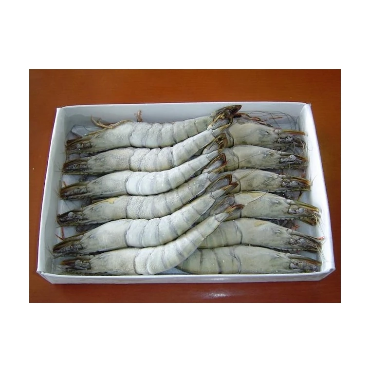 Seafood Exporter High Quality Giant Frozen Fresh Black Tiger Shrimp HOSO  from Vietnam Best Supplier
