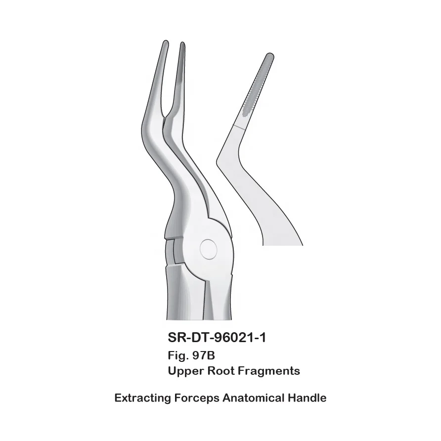 Top Selling OEM Cheap Manufacture Surgical Dental Extracting Forceps Upper Root Fragments