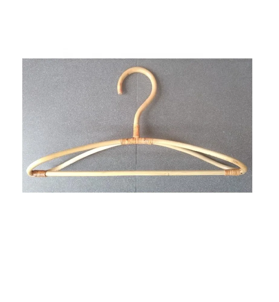 Vietnam natural rattan hanger for cloth