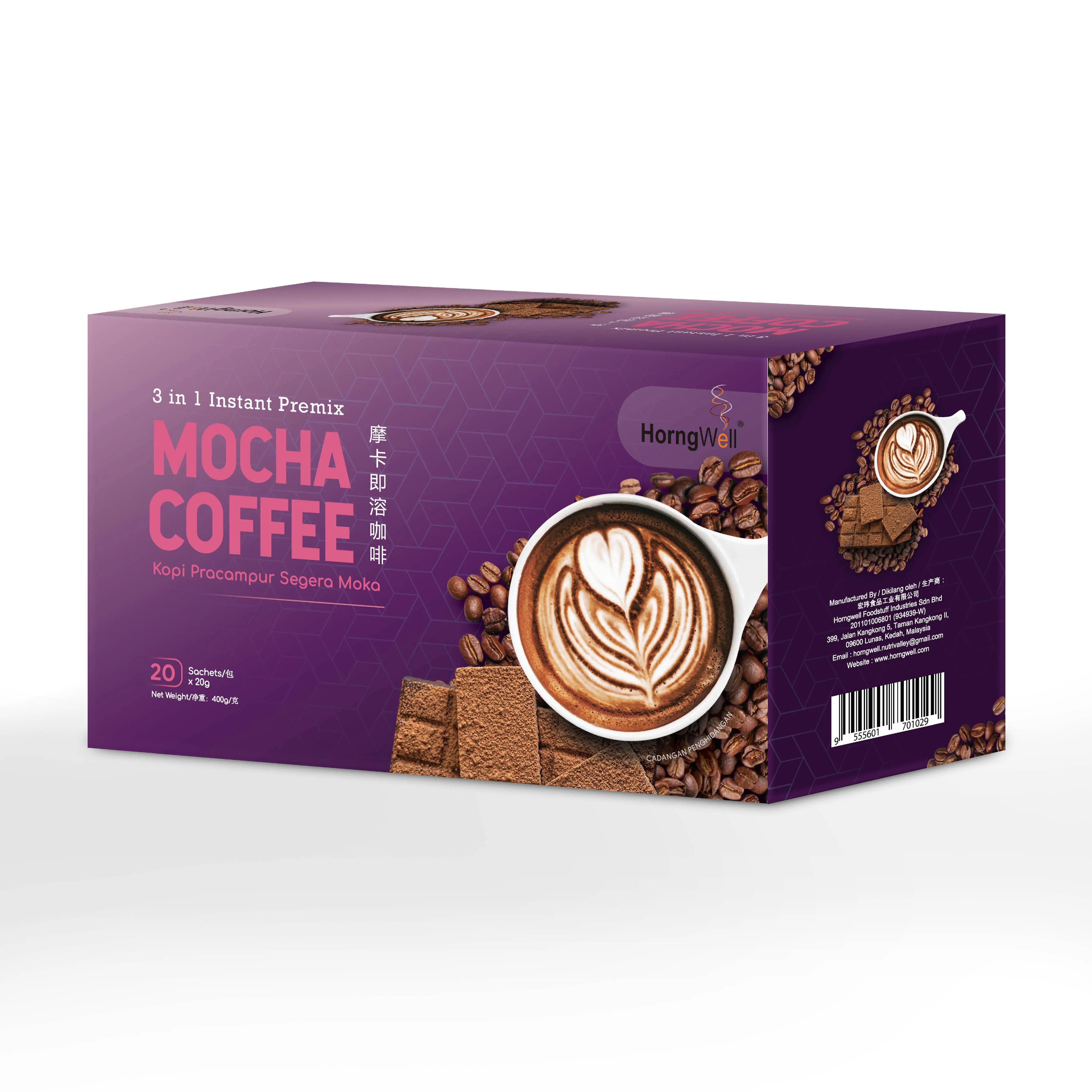 OEM/ODM Services Mocha Slimming Coffee For Private Label