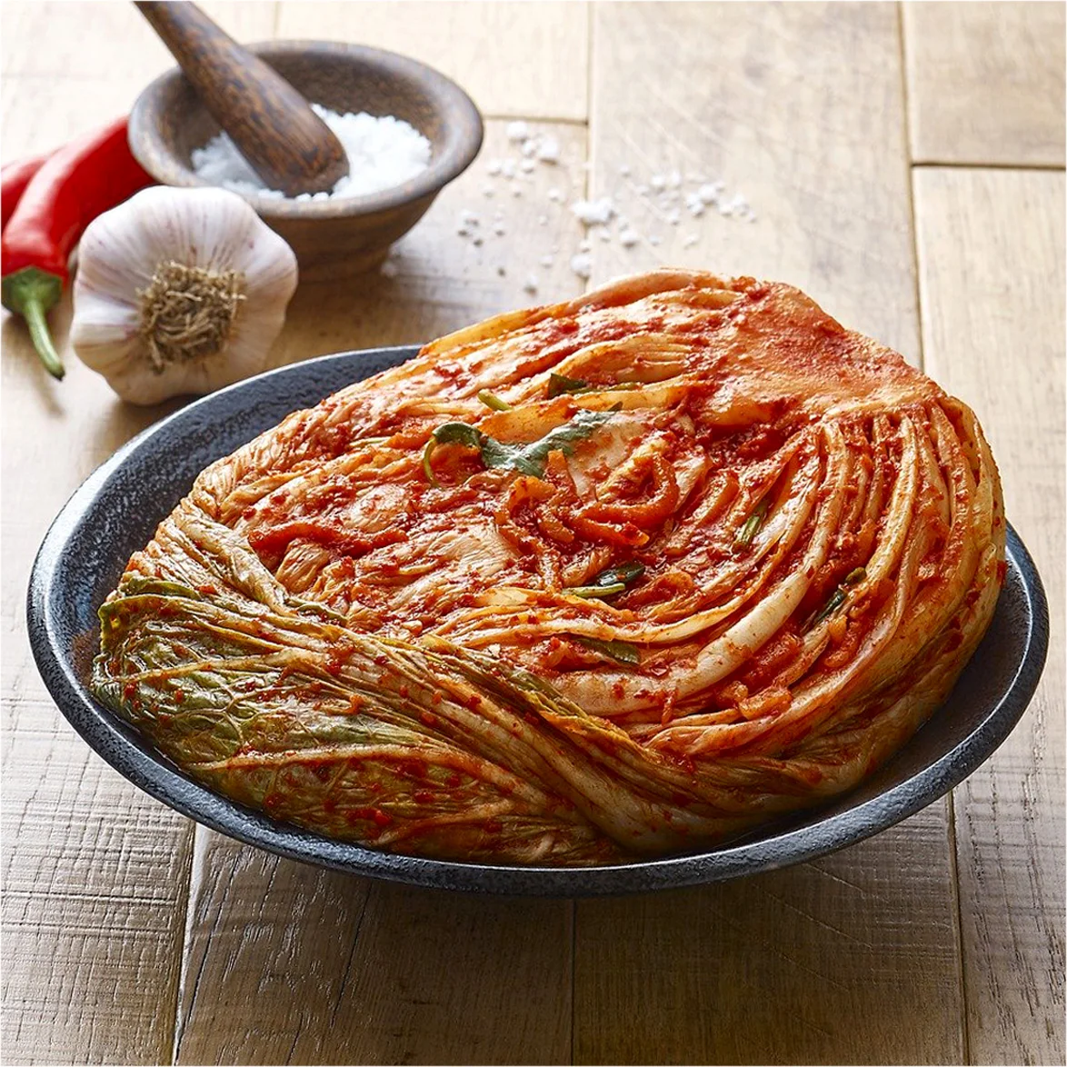 
Cabbage kimchi Korean kimchi with Korean ingredients 