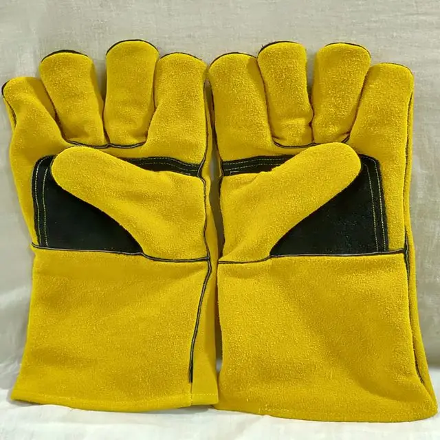 Premium Quality cow split welding gloves Electrician Tig welding gloves Mig Welding welder Demanded With colour many options