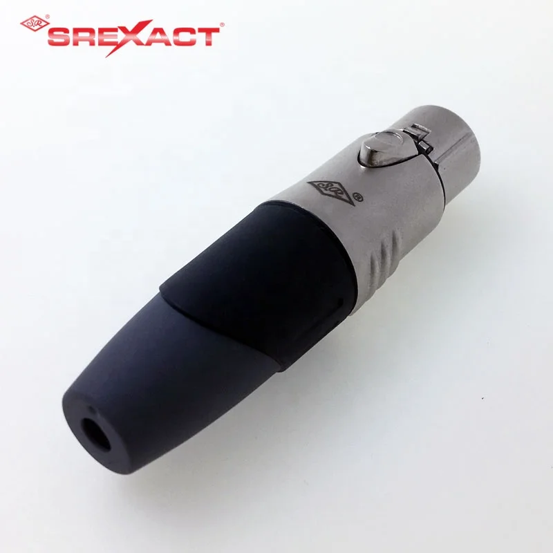 Professional audio 3 pin xlr xlr female connector