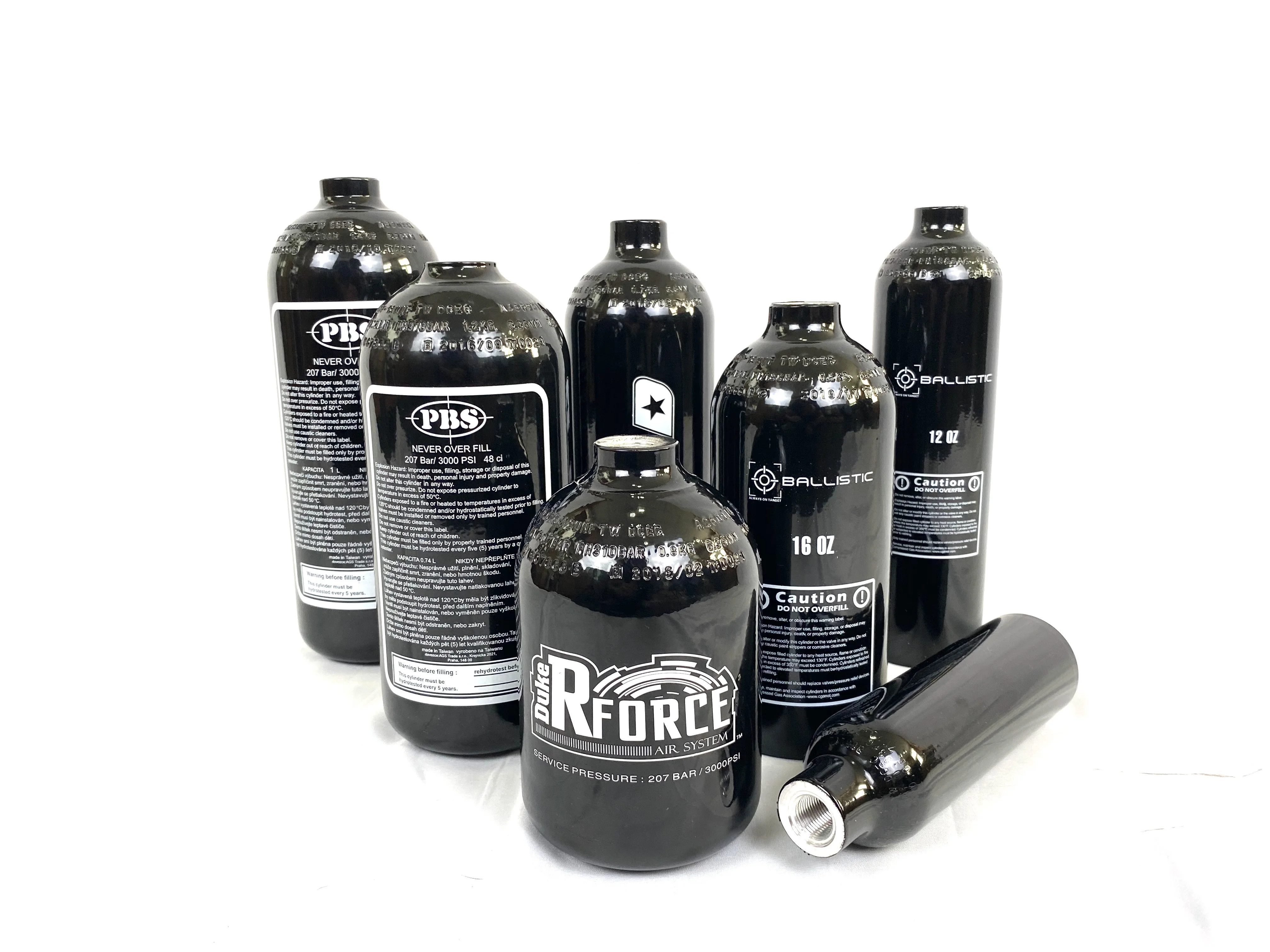  Газовые цилиндры CO2 680 г резервуар pcp для пейнтбола 24 унции с клапаном