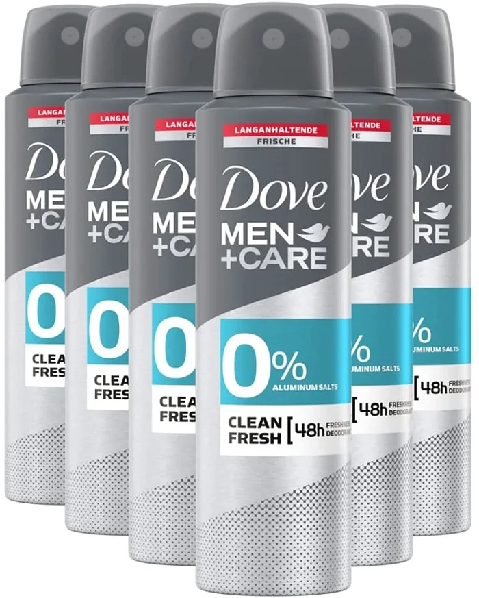 
Dove Men + Care Clean Comfort Deodorant Spray Anti-perspirant with care cream 
